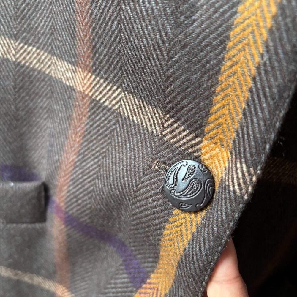 VINTAGE | made in Canada Leo Chevalier wool blazer | size medium-large - Picture 5 of 6